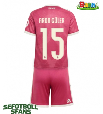 Real Madrid Arda Guler #15 Tredjeställ Barn 2026-27 Kortärmad (+ Korta byxor)